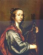 MIJTENS, Jan Lady Playing the Lute stg Germany oil painting artist